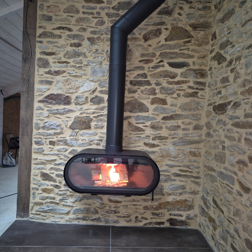 Installation de poêles à bois